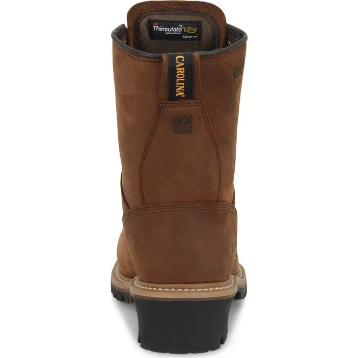 Carolina 5821 8 Steel Toe Insulated Waterproof Logger Boots