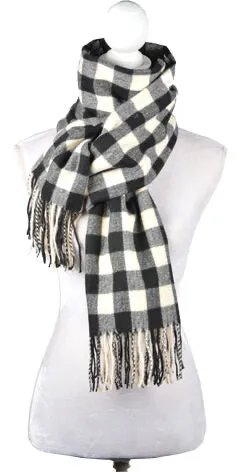 Catherine Lillywhite's Buffalo Plaid Blanket Scarf