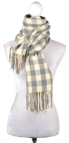 Catherine Lillywhite's Buffalo Plaid Blanket Scarf