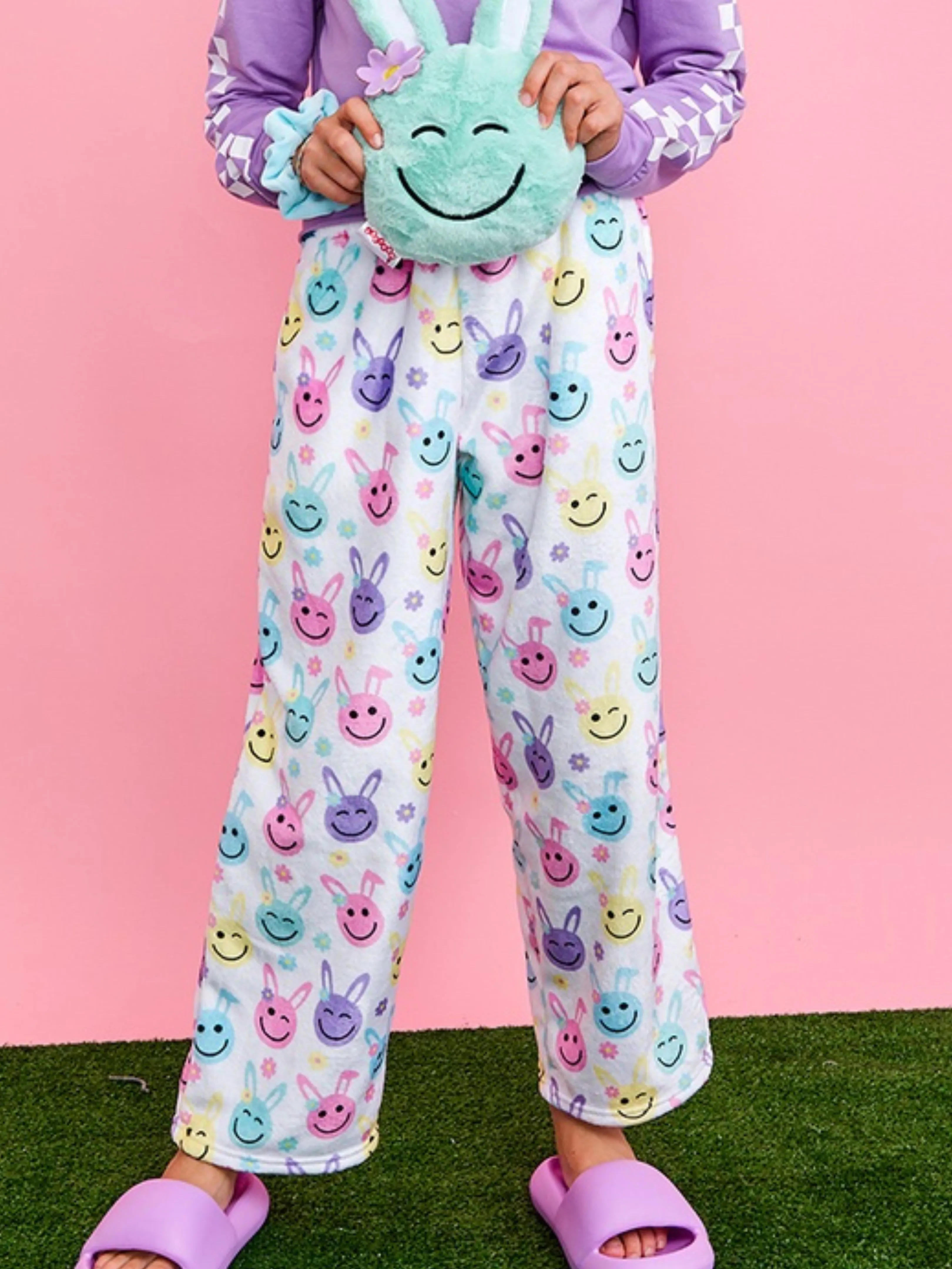 Cheerful Bunny Face Pants