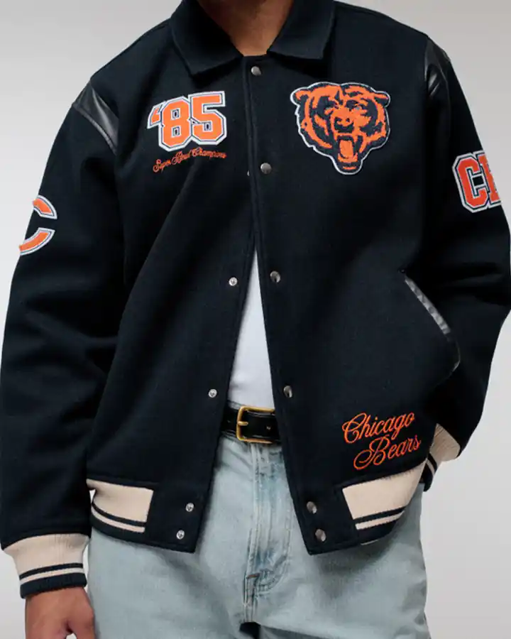 Chicago Bears Bomber Jacket - William Jacket