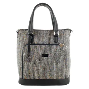 Ciara Bag Made with Authentic Irish Tweed and Leather