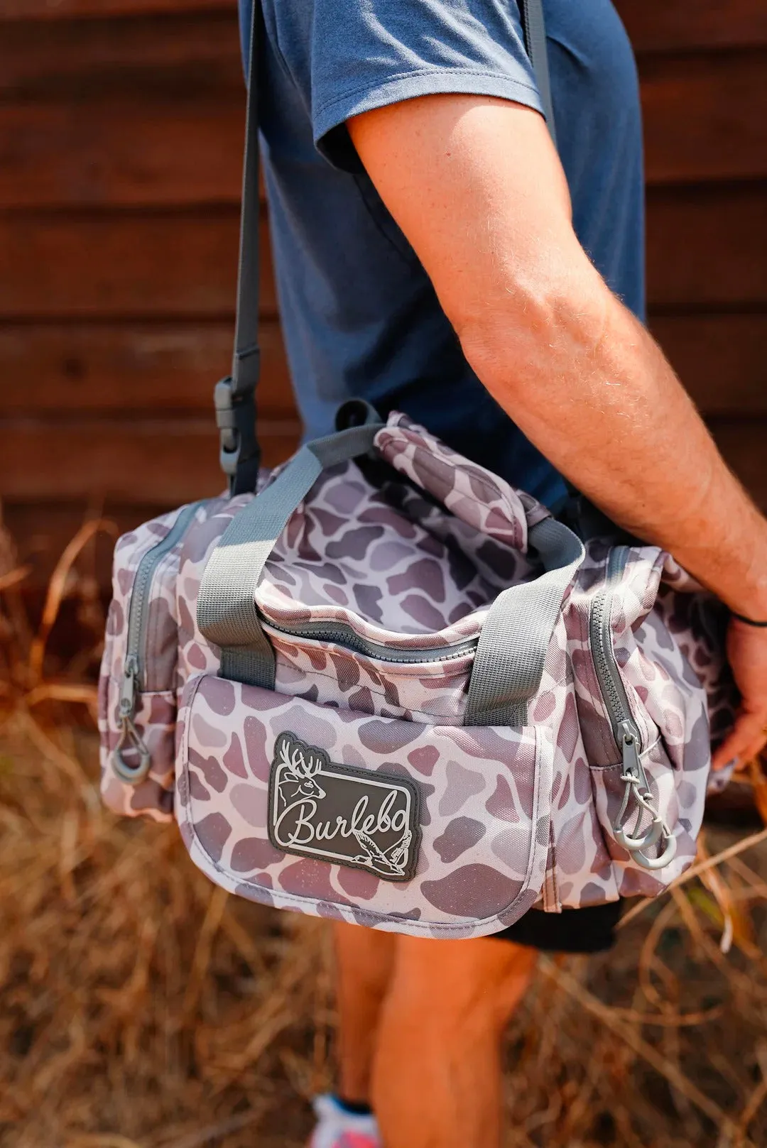 Classic Deer Camo Ammo Bag - Burlebo