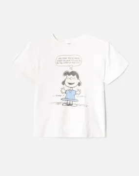 Classic White Vintage Tee - Lucy Cute