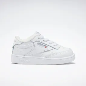 Club C Shoes for Toddlers - White Triple White