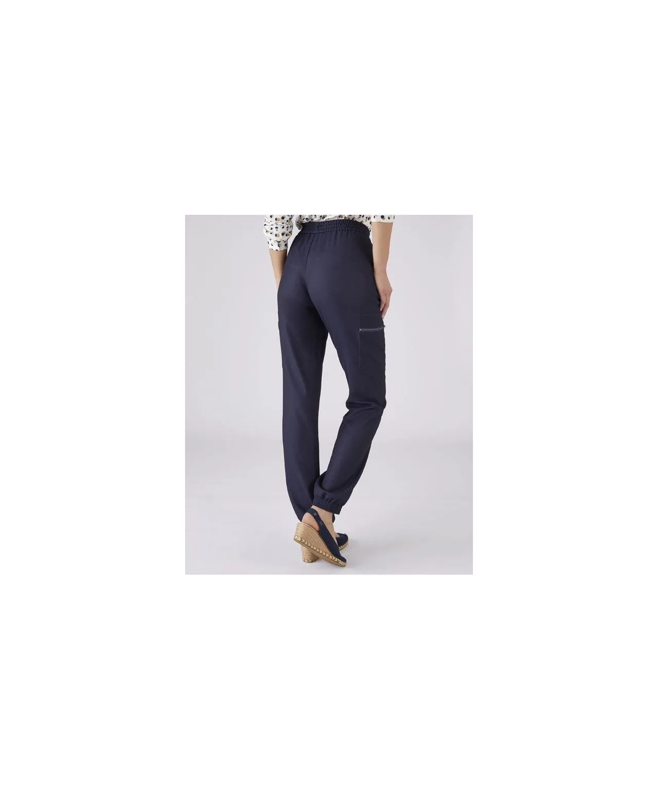 Comfort Stretch Crepe Trousers