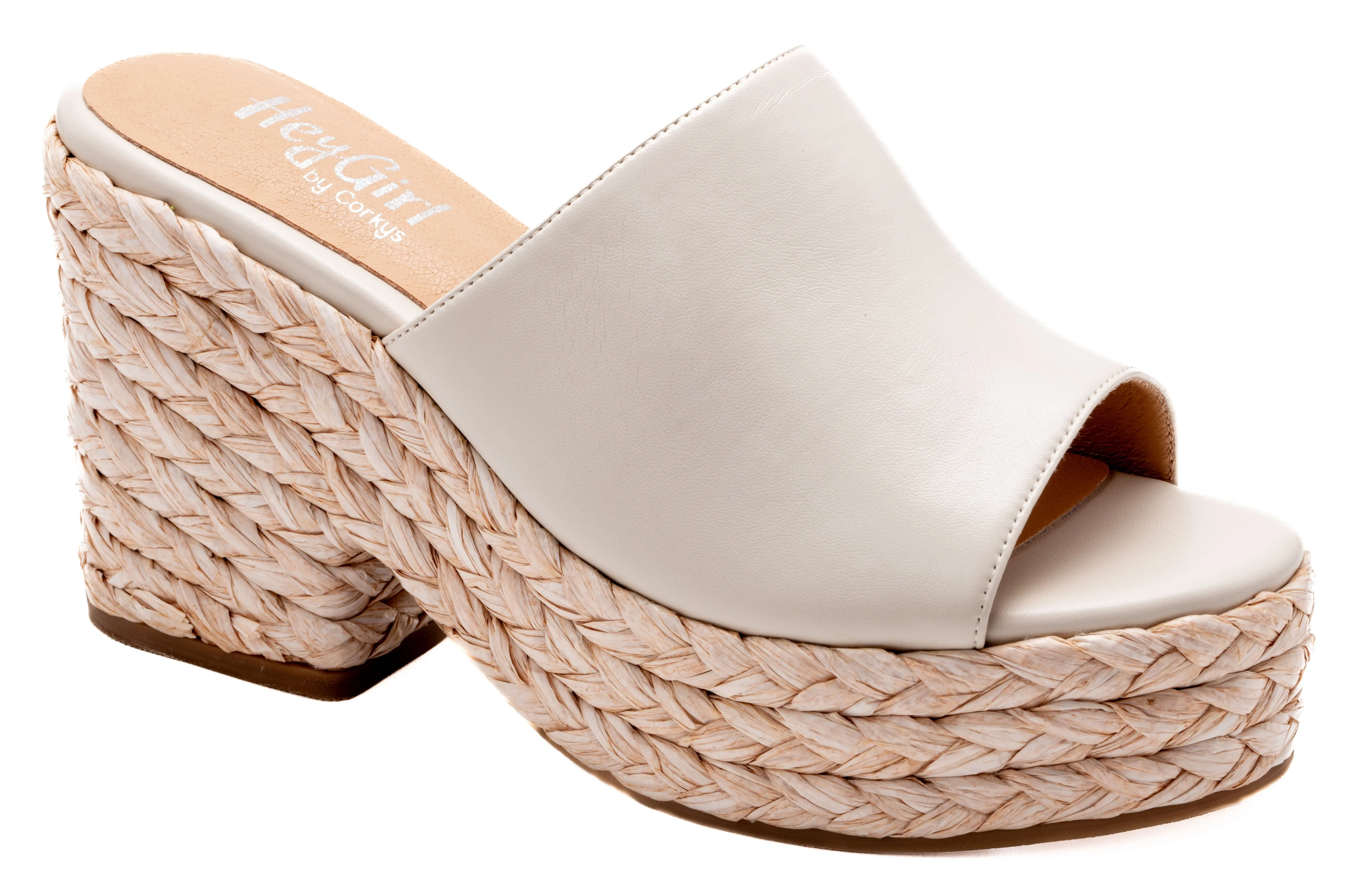 Corky's Metallic Ivory Solstice Sandals