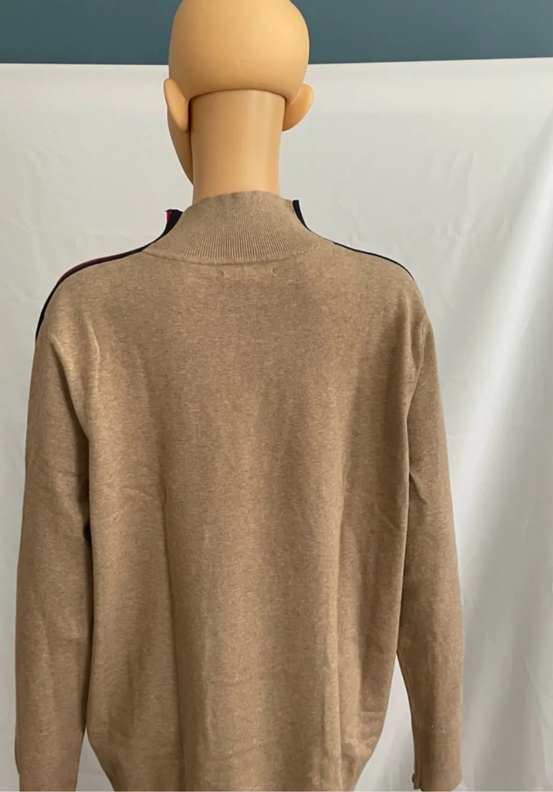 Cozy Mockneck Sweater with Relaxed Fit