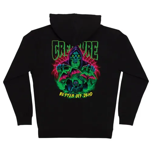 Creature Skateboards Hellbound Zip Hoody - Black