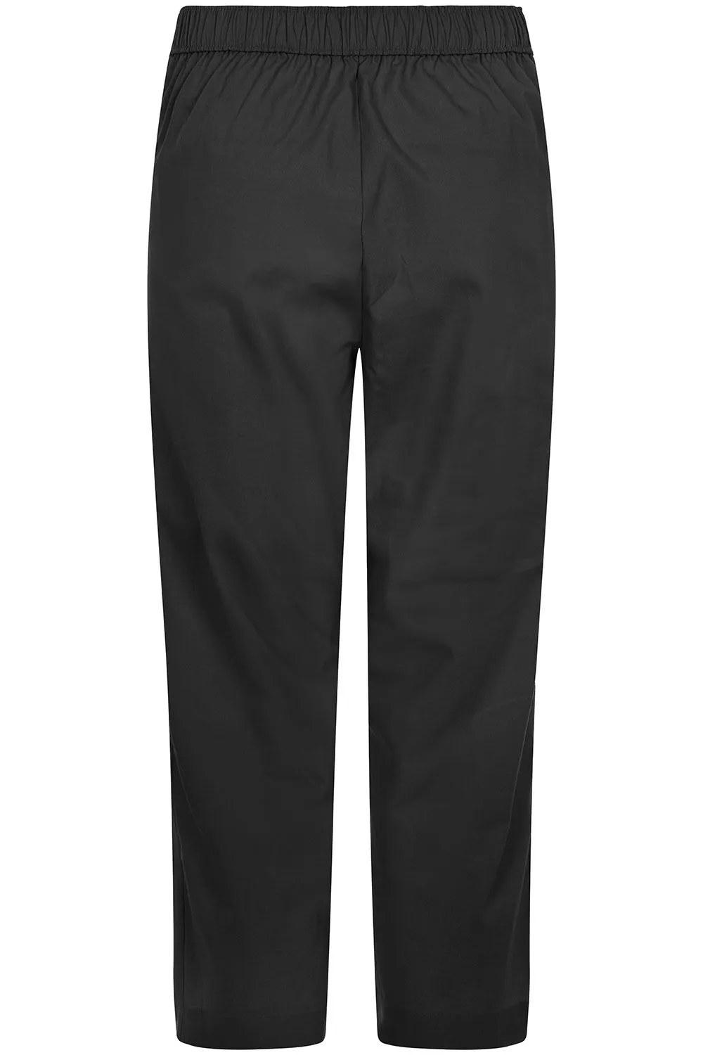 Cropped Elastic Trousers