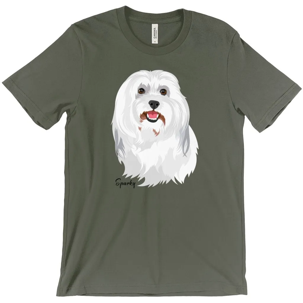 Custom Pet Portrait Unisex T-shirt