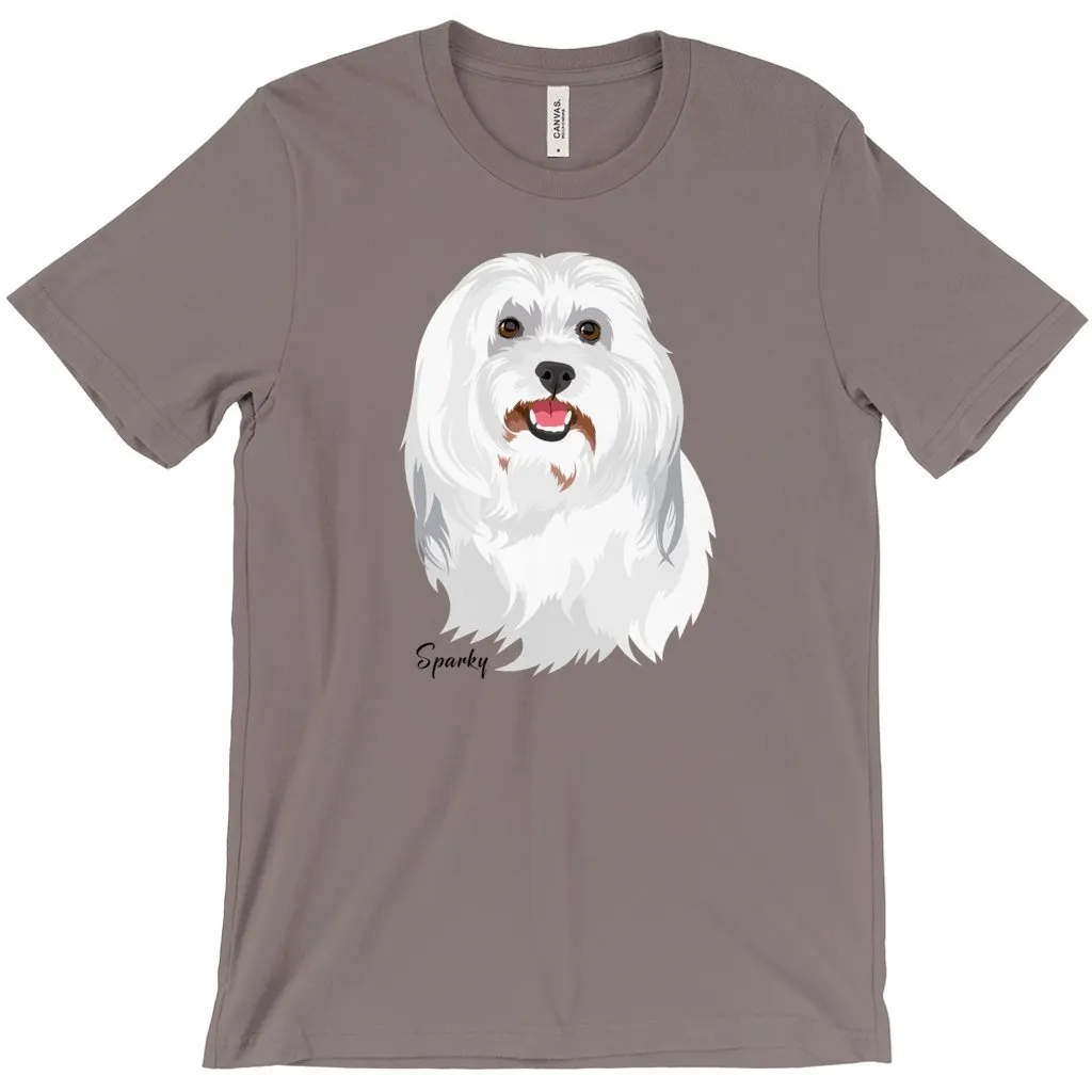 Custom Pet Portrait Unisex T-shirt