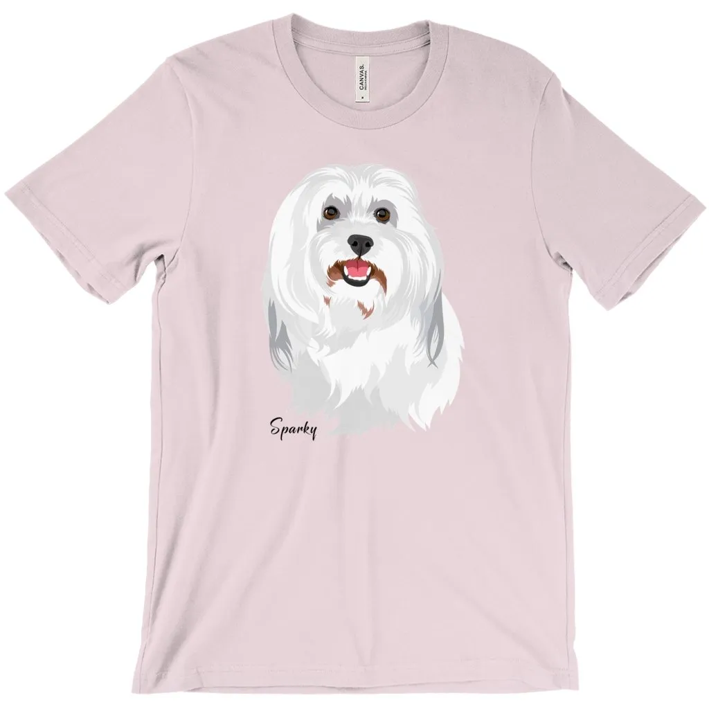 Custom Pet Portrait Unisex T-shirt