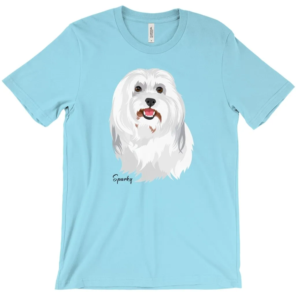 Custom Pet Portrait Unisex T-shirt