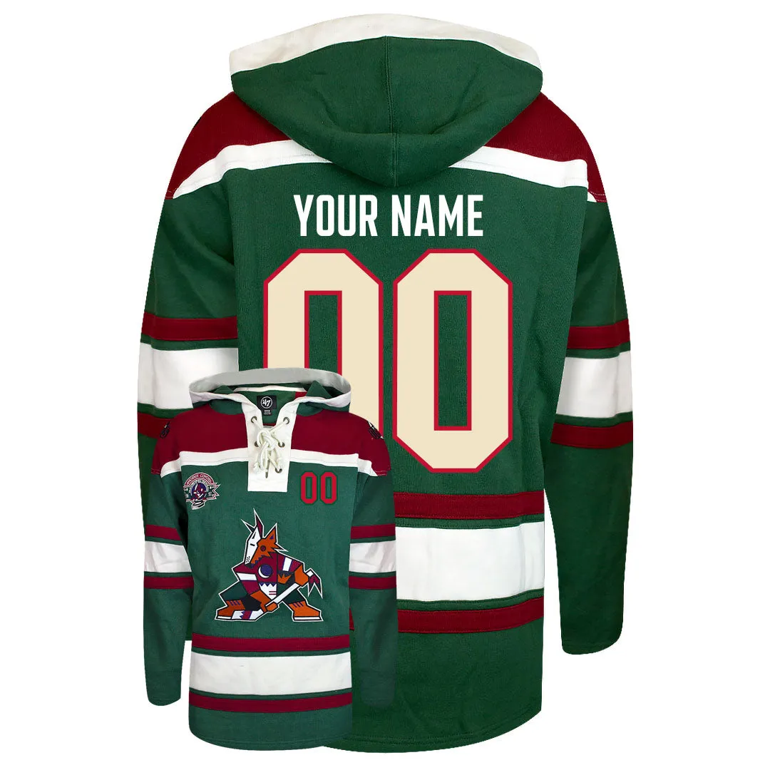 Customizable Arizona Coyotes Retro Lacer Hoody