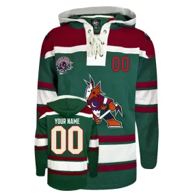 Customizable Arizona Coyotes Retro Lacer Hoody