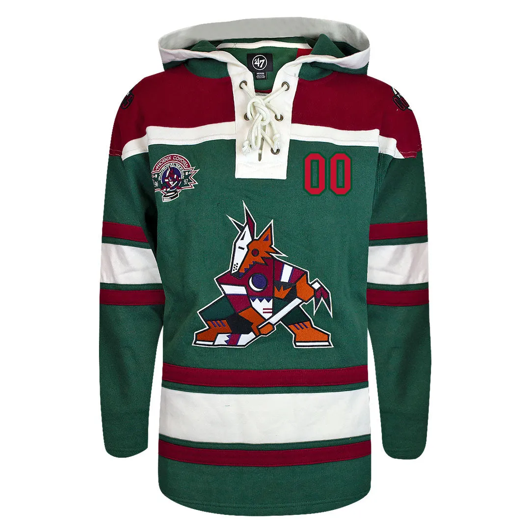 Customizable Arizona Coyotes Retro Lacer Hoody