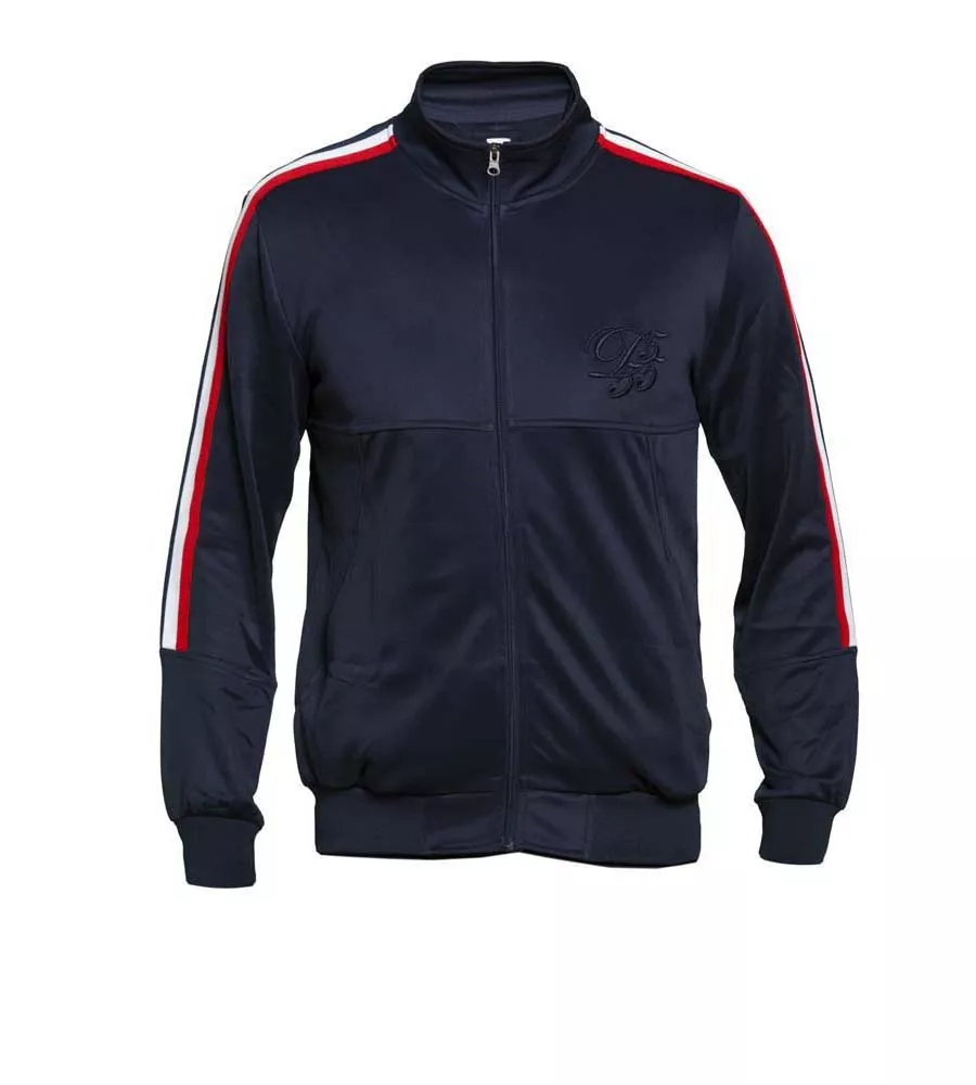 D555 Men's Zip Up Jacket With Taping Detail (BROOKES Collection)