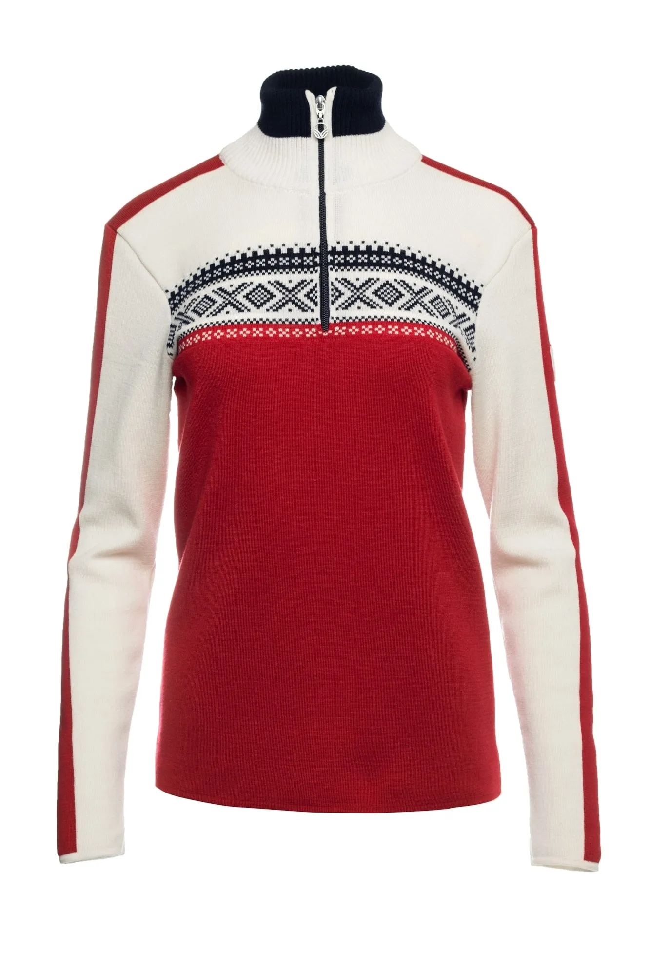 Dale of Norway Dystingen Sweater Women's | Raspberry Off White Navy