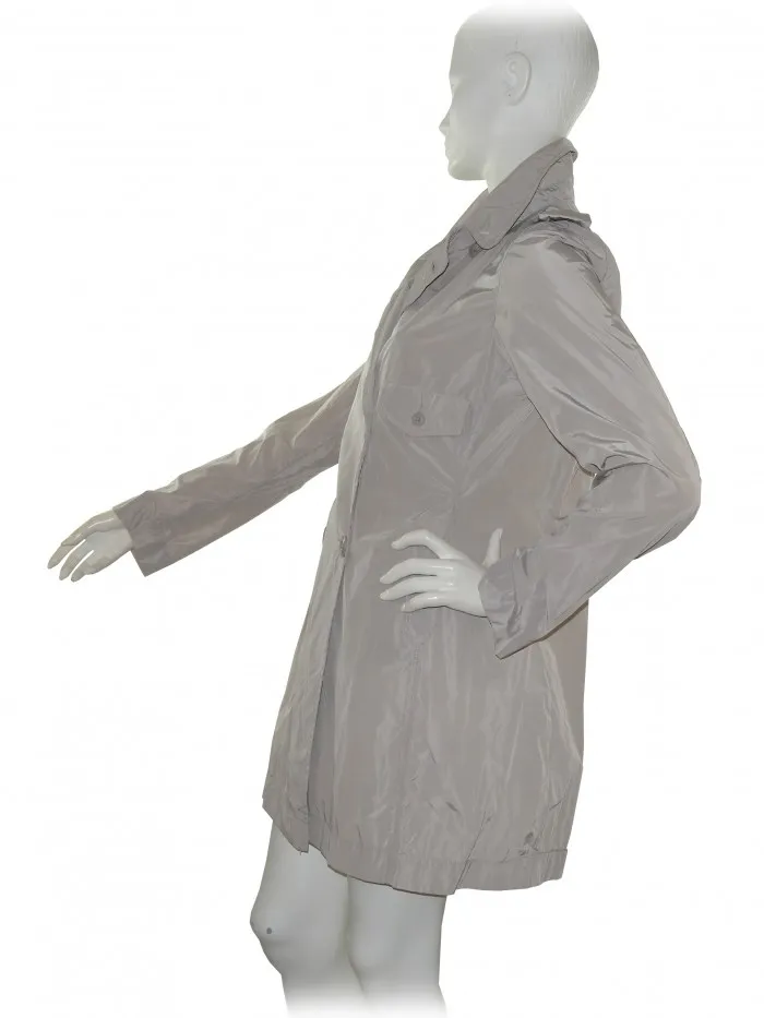 Daniel & Mayer Beige Women's Waterproof Jacket - Art. Medusa