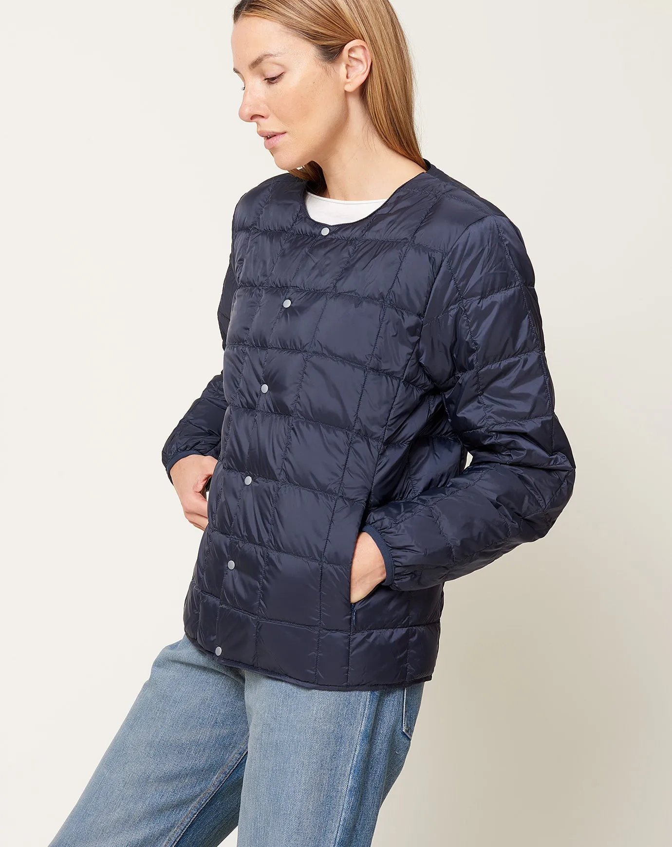 Dark Navy Down Jacket