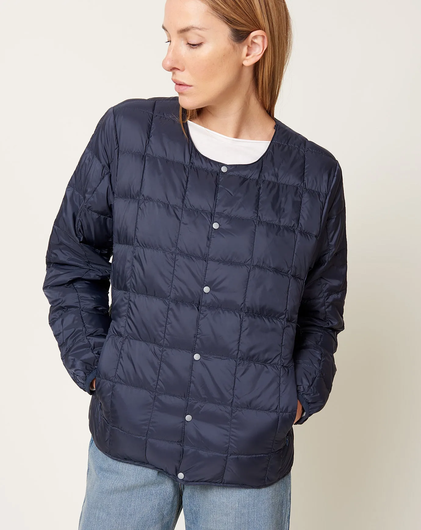 Dark Navy Down Jacket