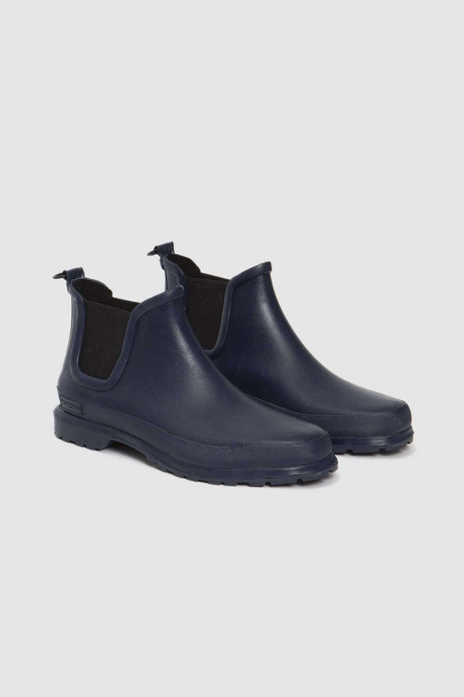 Dark Navy Novesta Chelsea Boots