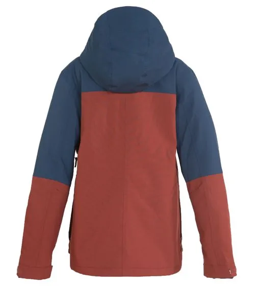 Dark Blue/Rust Red Sustainable Women's Snowboard Jacket DC Shoes Liberate