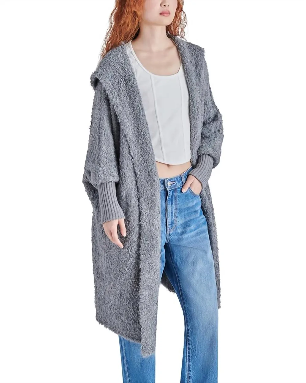 Delsey Sweater Coat by Steve Madden