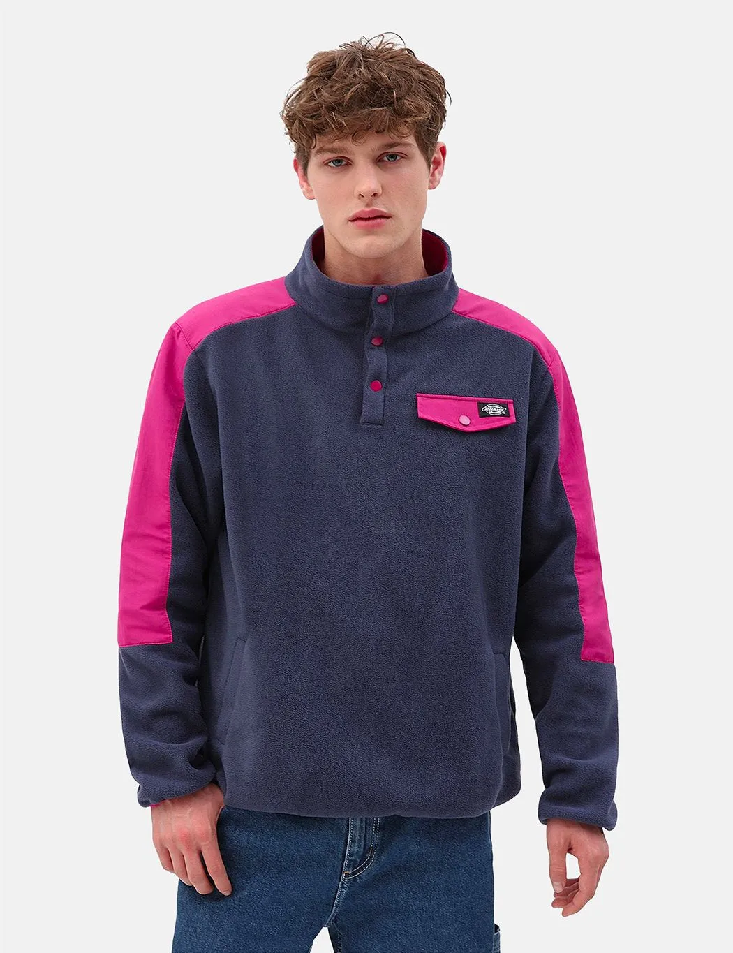 Dickies Navy Blue Port Allen Fleece.