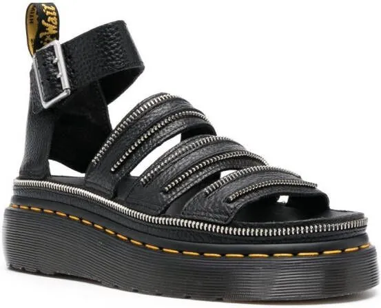 Dr. Martens Clarissa II Quad HDW 45mm Sandals in Black