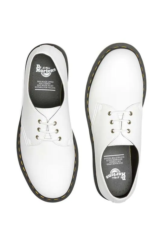 Dr. Martens Vegan 1461 Women's White Color Shoes