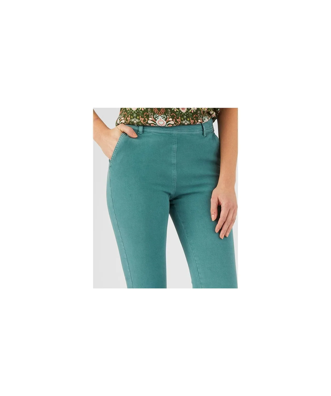 Dual-stretch Cotton Rich Pants