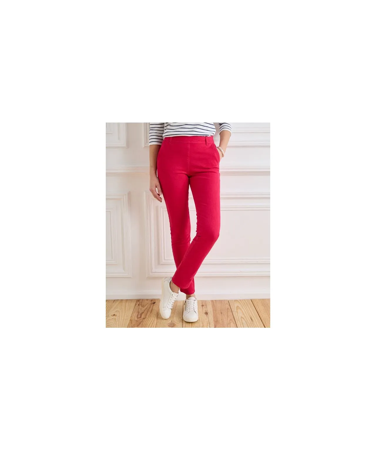 Dual-stretch Cotton Rich Pants