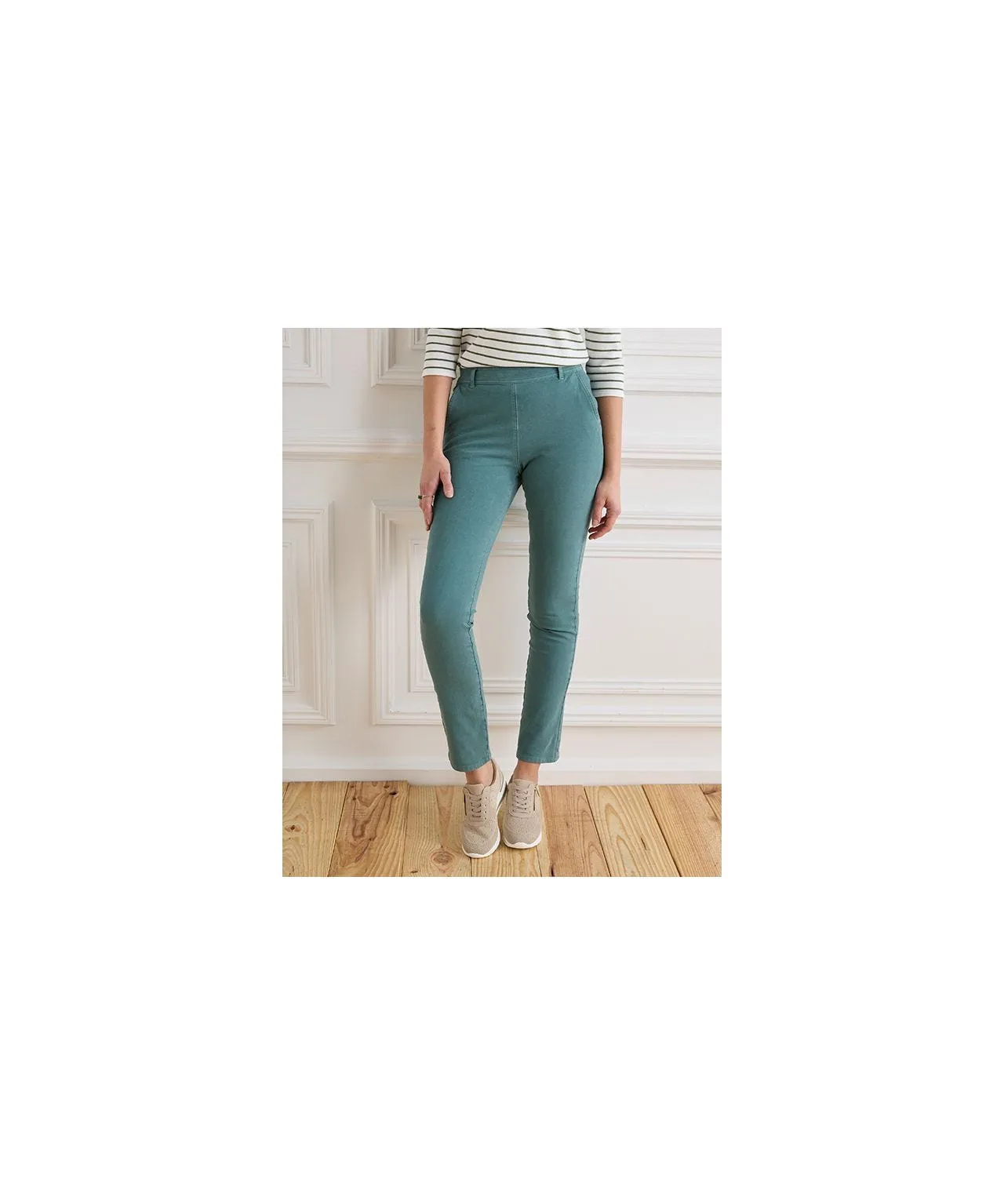 Dual-stretch Cotton Rich Pants