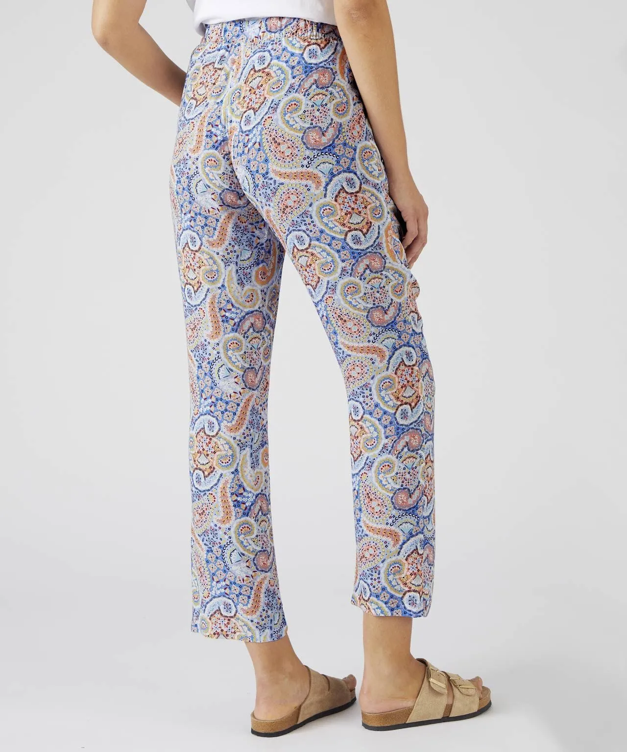 Eco-friendly Paisley Trousers