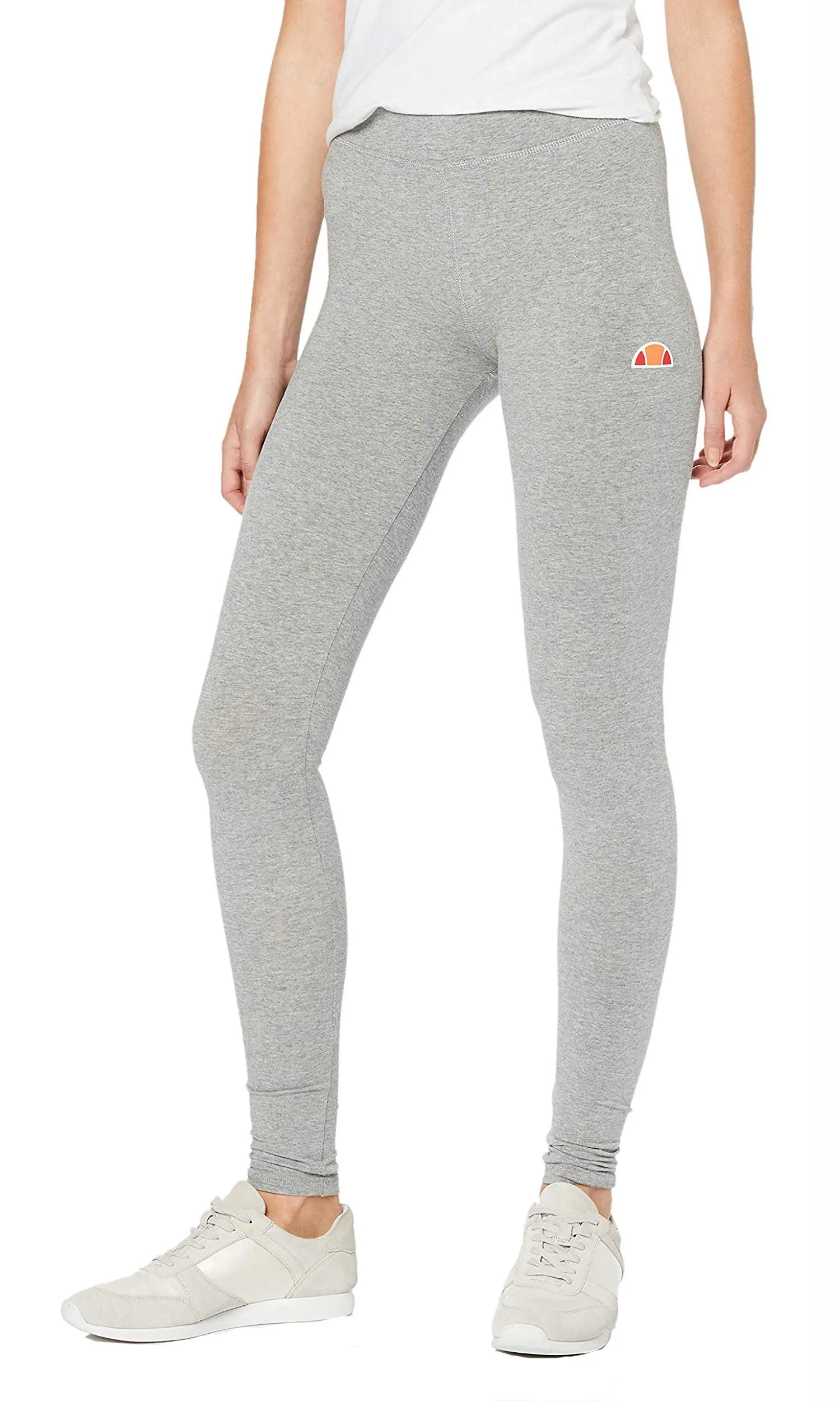 Ellesse Womens Solos Grey Marl Leggings Pants