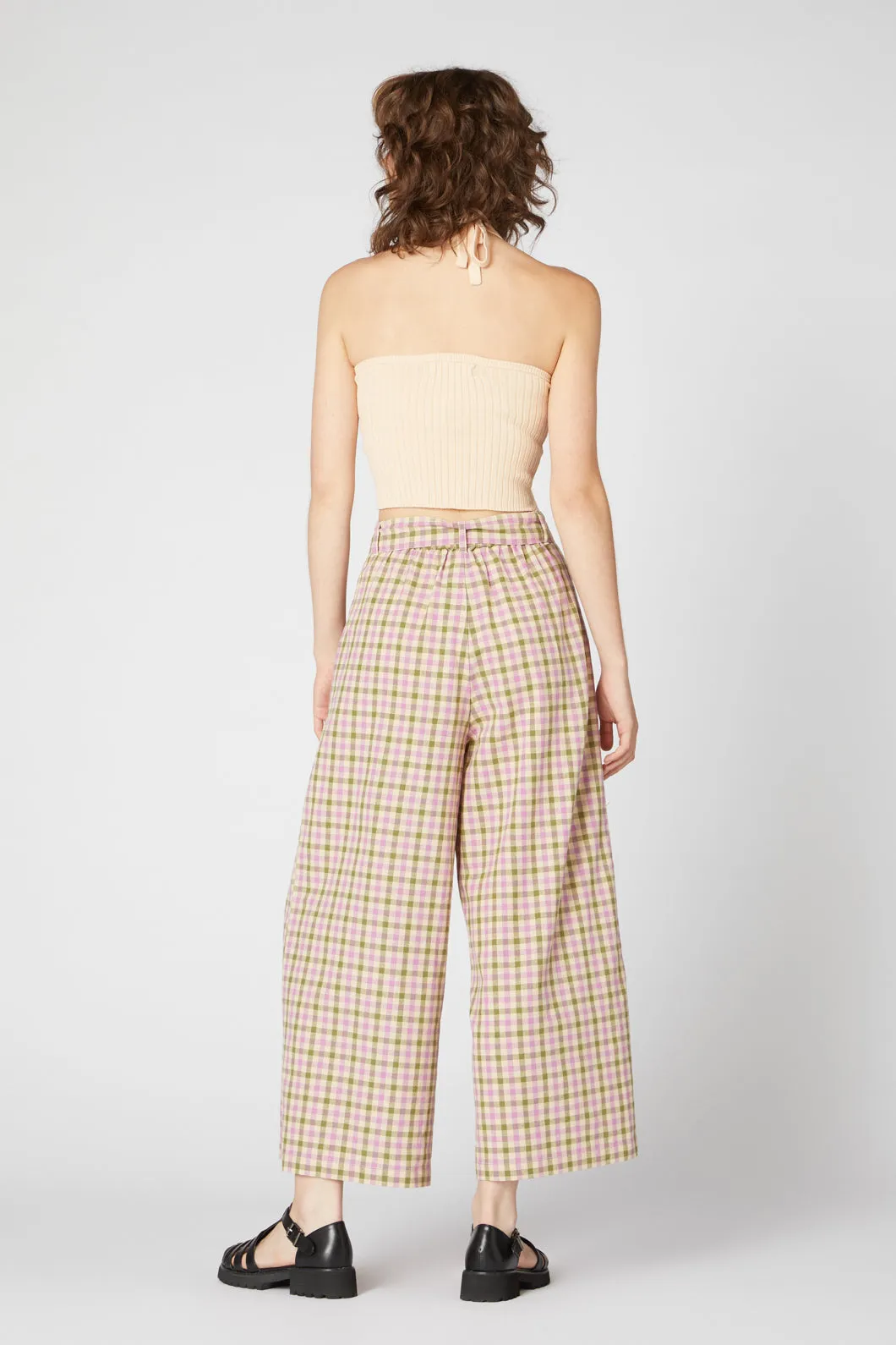 Emmie Plaid Trouser