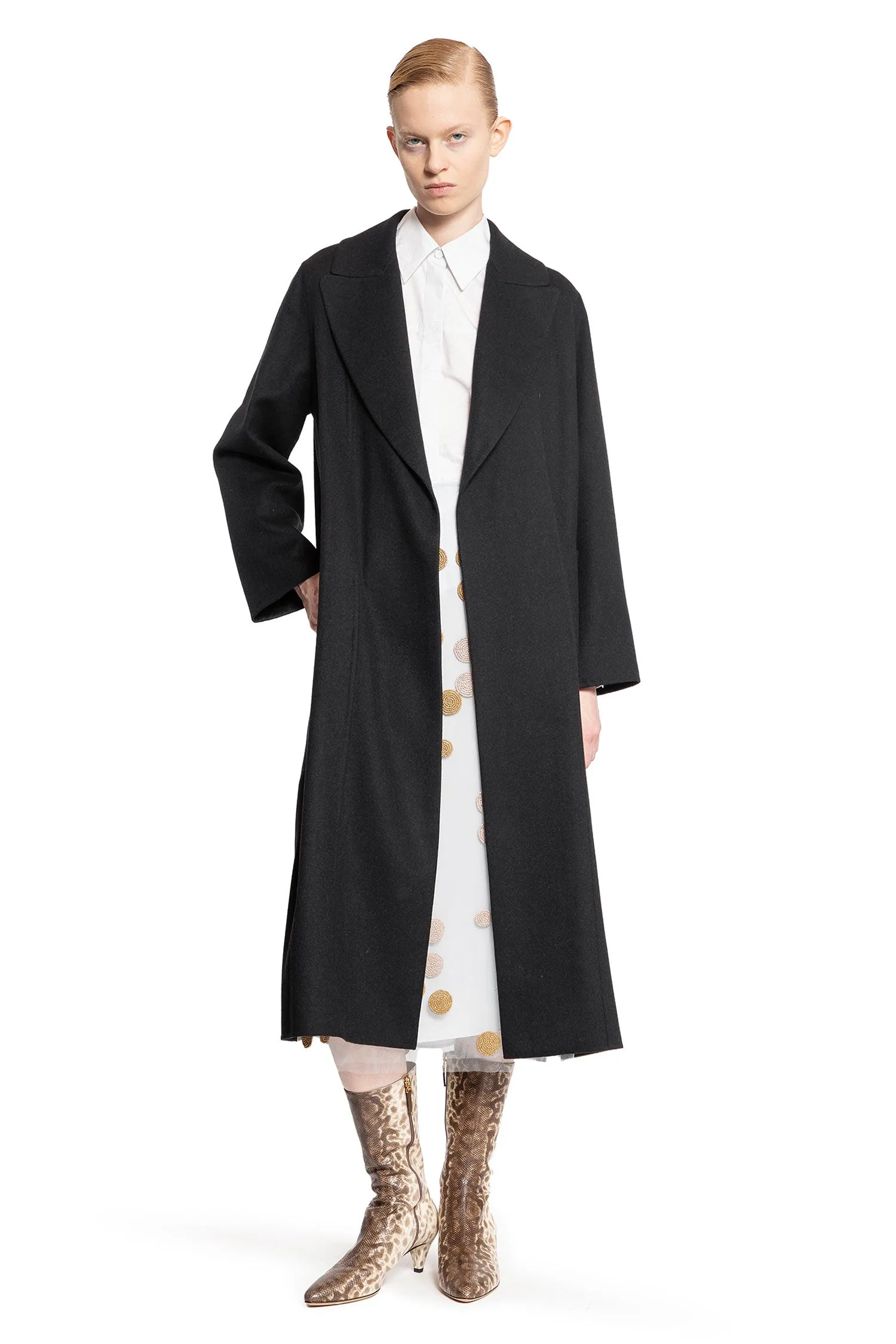 fendi double-sided wool coat