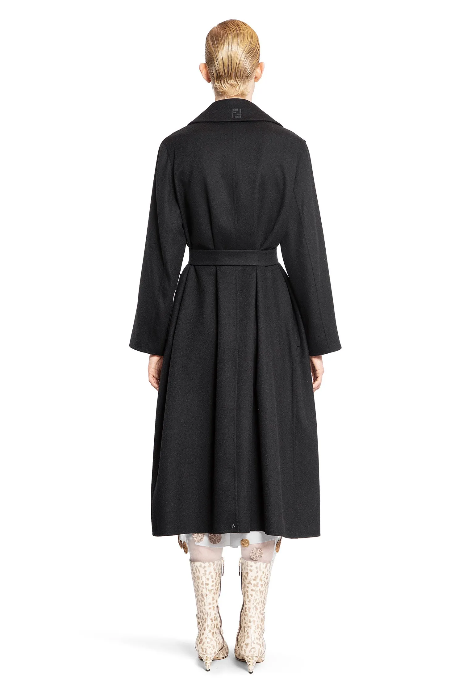 fendi double-sided wool coat