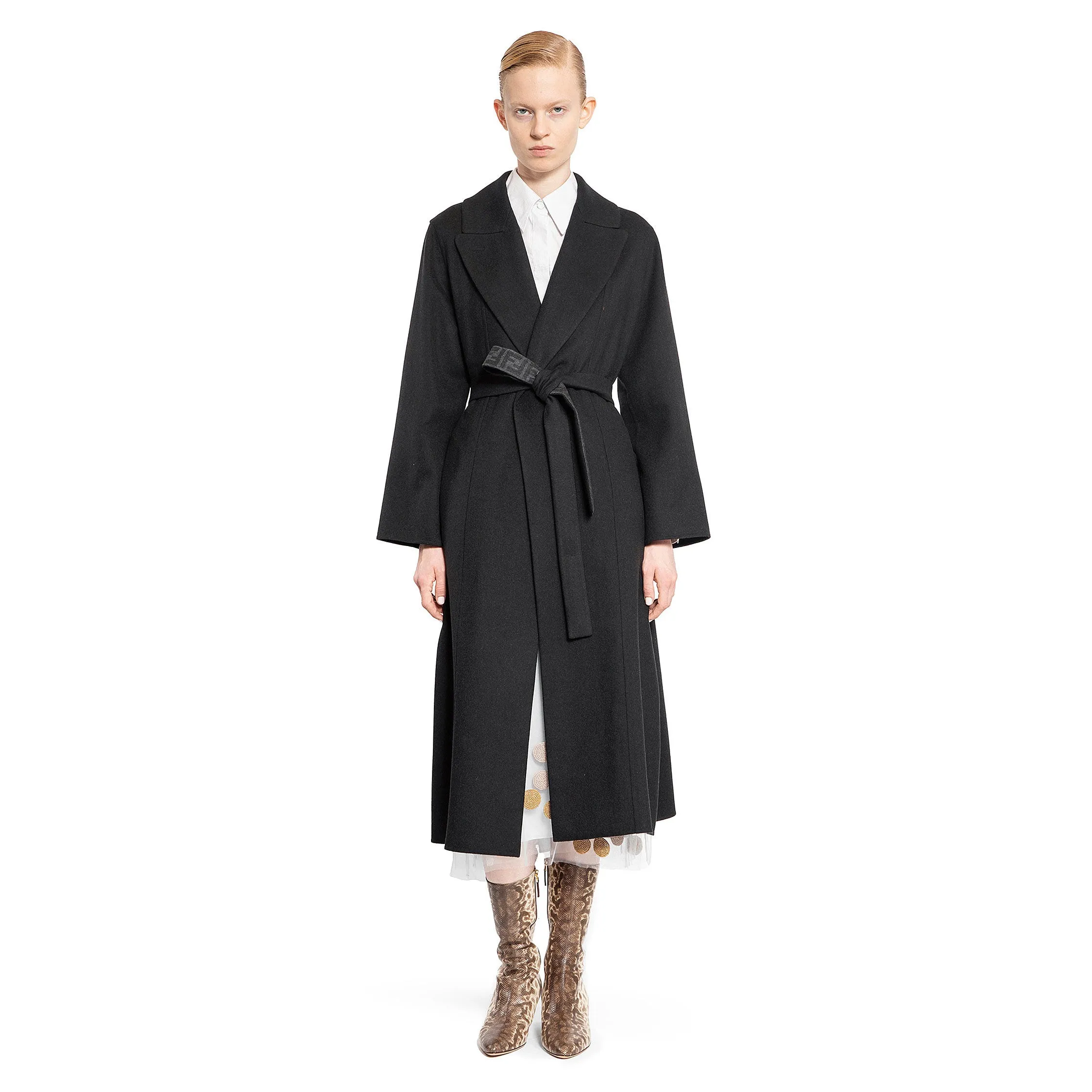 fendi double-sided wool coat