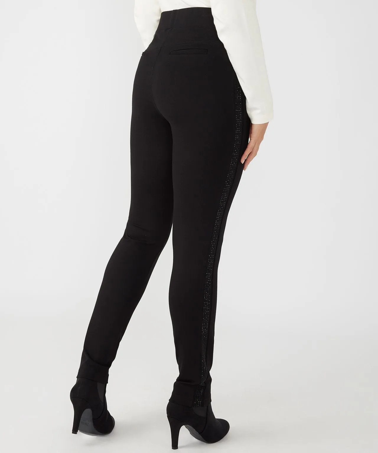 Ponte Leggings with Sparkle Detail by First Avenue