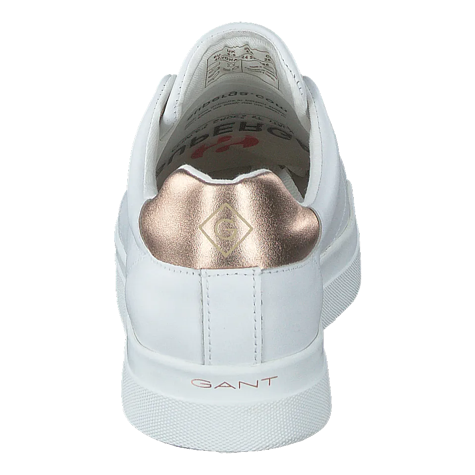 Gant Avona White/rose Gold Sneaker Shoes