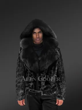 Genuine Men's Mink Coat