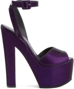 Giuseppe Zanotti Tarifa 170mm Platform Sandals in Purple