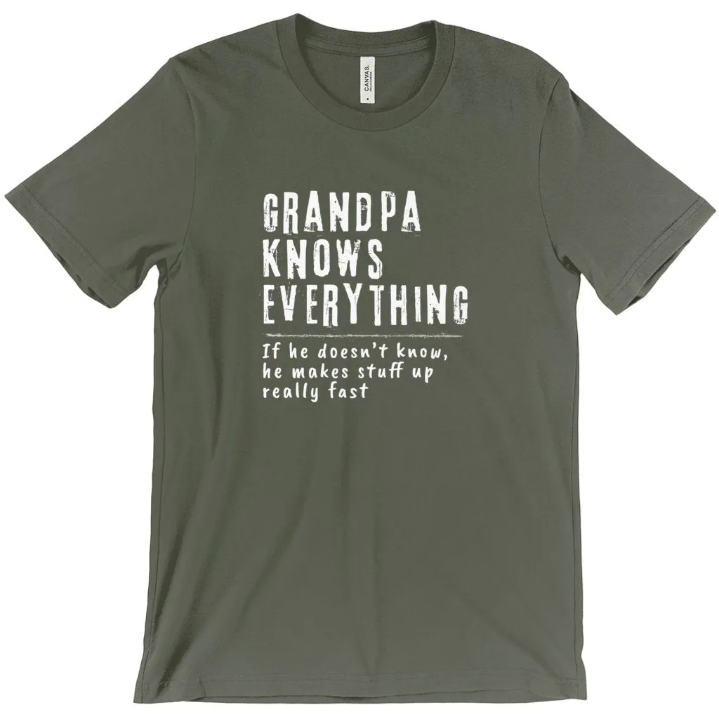 Grandpa Wisdom Unisex Tee