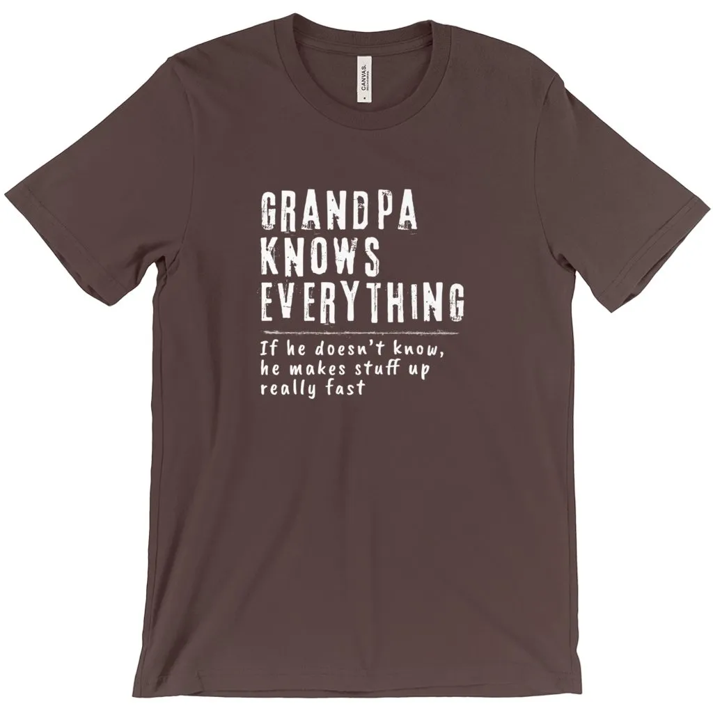 Grandpa Wisdom Unisex Tee