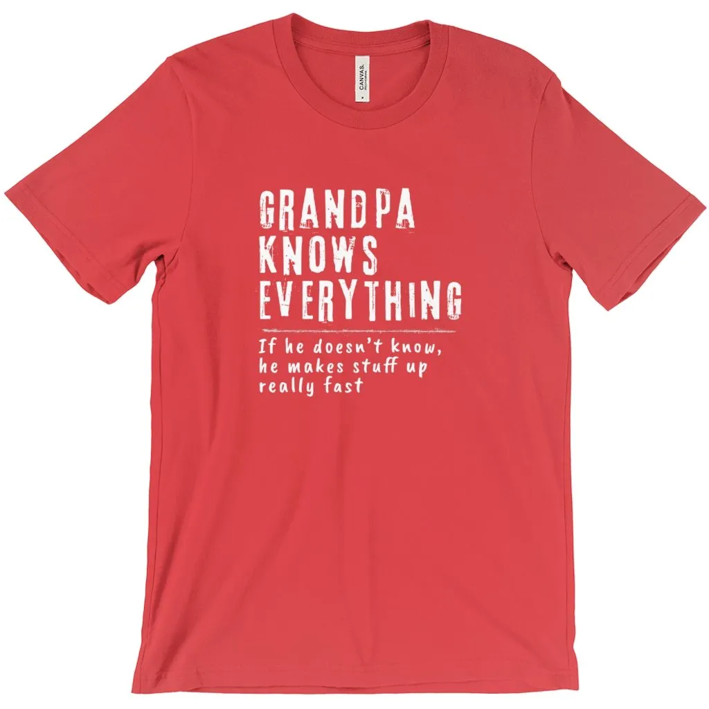 Grandpa Wisdom Unisex Tee