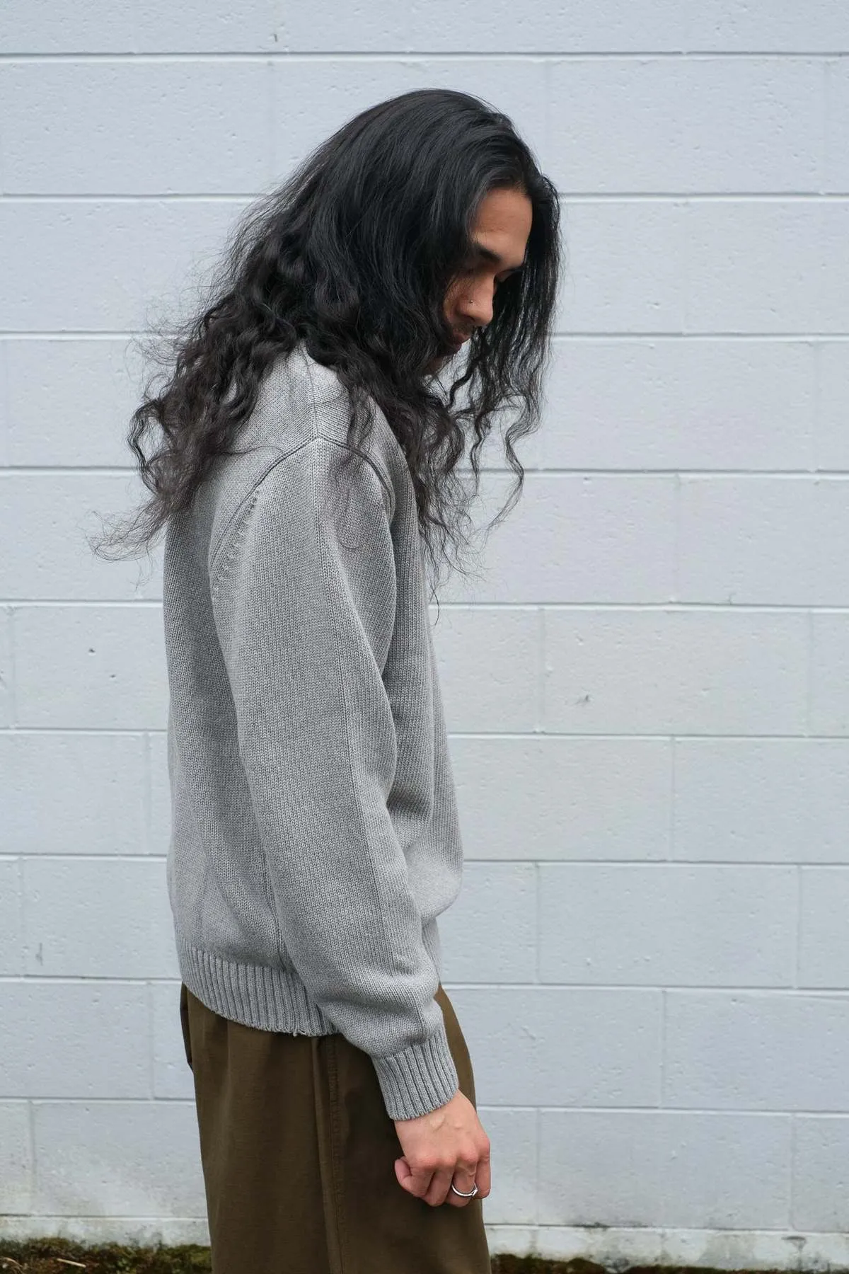 Heather Grey Ivy Sweater