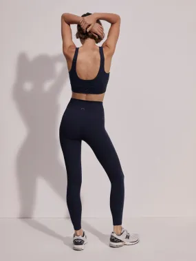 High Rise Navy Sky Captain Legging